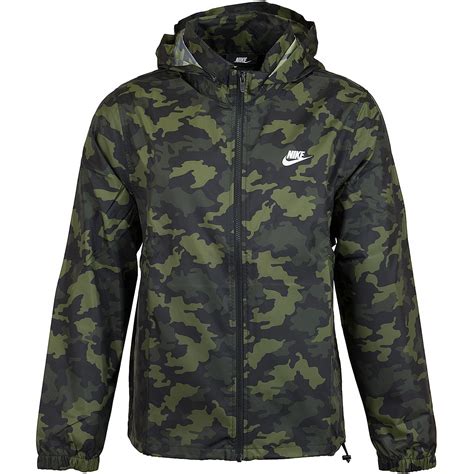 camouflage jacke herren nike